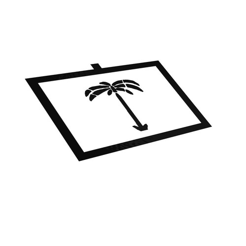 Afrika palme taktische zeichen - palme,