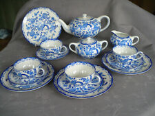 Rosenthal Else Paradiesvogel Blaue Stunde Teeservice 4 Pers. Teekanne + Rahm-Set