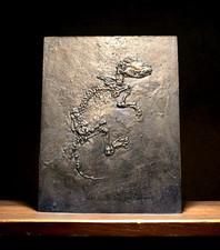 Bronzeplatte  Gussabdruck