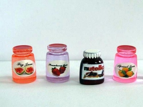 Süße miniatur gläser 1x - 4,