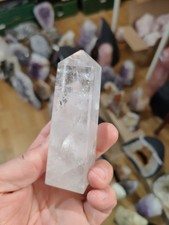 Bergkristall Obelisk 226Gr