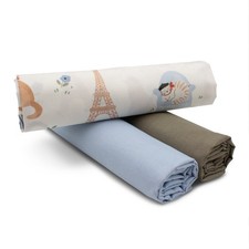 Baumwollstoff 1x Druck + 2x