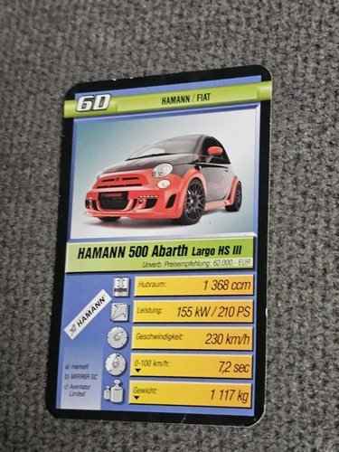 Hamann 500 abarth largo iii - hamann,