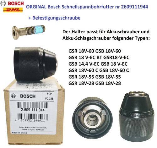 Bosch schnellspannbohrfutter - bosch,