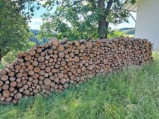 Brennholz Fichte 1m trocken, nicht gespalten --- 9ster
