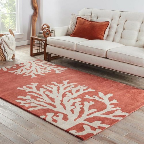 Coastal corel red handgetuftet - coastal,