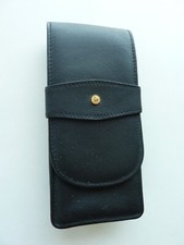 Pelikan Lederetui für  -- 4 Schreibgeräte --   schwarz 