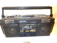 SHARP WQ-T234H Stereo Radio Cassette Recorder Boombox Ghettoblaste - top Zustand