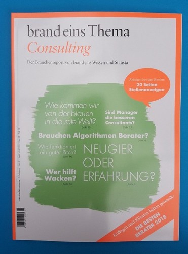 Brand eins thema - brand, consulting