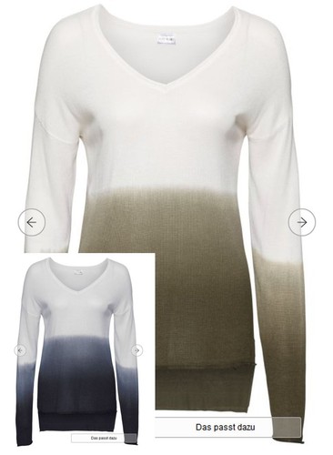 Damen pullover creme - pullover, und