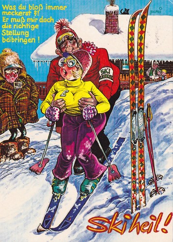 0396 ski heil spasskarte - !0396,