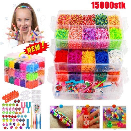 Loom bands 15000 stk - loom,