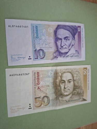 10 schein deutsche - schein,