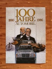 Briefmarke Bund 100 Jahre Automobil Daimler Benz 1886-1986