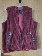 Kuschelige Weste Gr.44/XXL, Damen,  Bordeaux S'questo