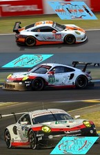 Decals Porsche 991 RSR Le Mans 2017 1:32 1:43 1:24 1:18 911 Abziehbilder