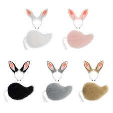 Hasenohren und Schwanz Set