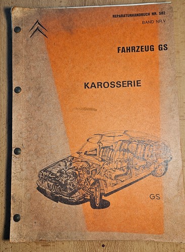 Citroen reparaturhandbuch - citroen, gs