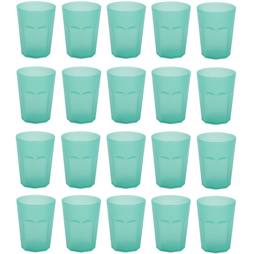 20x kunststoffbecher grün - 20x,