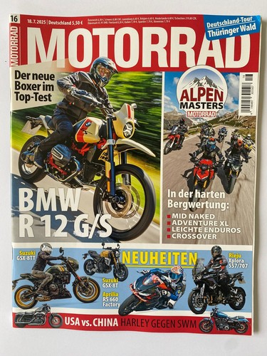 Motorrad magazin 16 - magazin, 2025