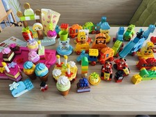 Lego Duplo XXL Konvolut Kuchen Bio Markt Tier Zug Badespass Zahlenzug Micky Maus