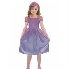 PRINZESSIN KLEID MÄDCHEN Karneval Fasching Party Kostüm Kinder 122/128/134 2845