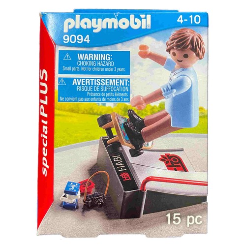 Playmobil skater mit rampe - mit,