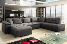 Ecksofa Niclas mit Schlaffunktion Eckcouch Sofa Couchgarnitur Wohnlandschaft