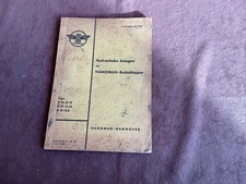 Betriebsanleitung Hanomag Hydraulik R16 R19 R27 R35 R45 IIIB 1955