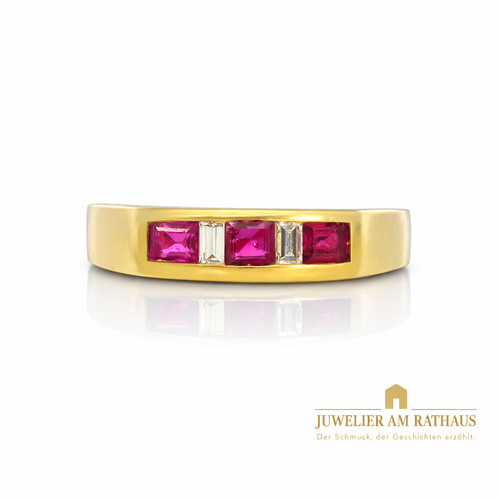 750 gold ring - 750,