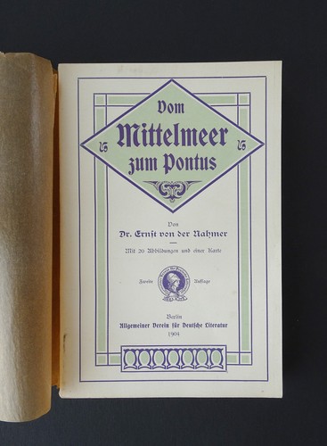 Vom mittelmeer zum pontus - mittelmeer, pontus"