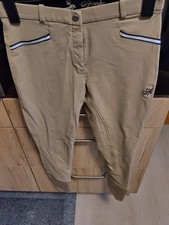 Spooks Ricarda Damen stretch Vollbesatz-Reithose in Beige Gr.M (38) neu