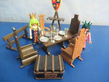 gedeckter Ritter Tisch Waffenständer 3666 4865 6000 Ritterurg Playmobil 5940