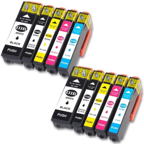 10x druckerpatronen für epson - druckerpatronen,