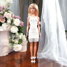 Weißes Kleid/ Brautkleid mit