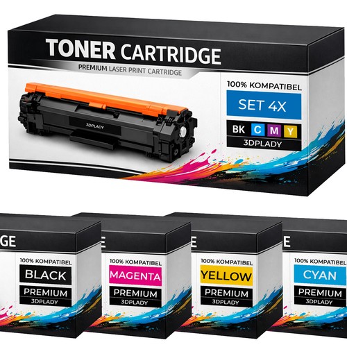 Xxl toner set 117a für - toner,
