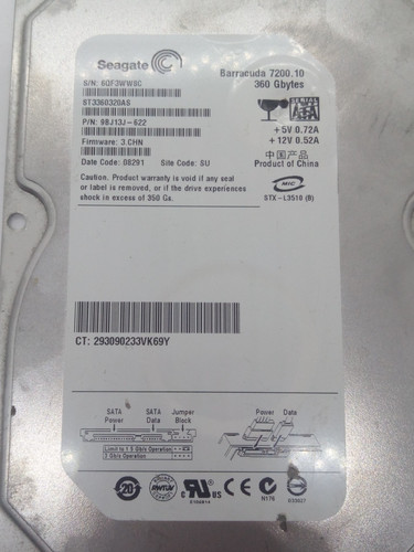 Seagate st3360320as hdd sata - seagate,