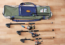 Angelset 3x angelrute mit