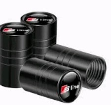 4x Audi S Line SLINE Stil Logo