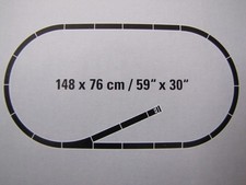 Trix H0 23-tlg. C-Gleisoval m