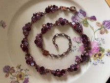 ❤️ Konplott traumhaftes Collier Halskette Petit Glamour in Lilatönen