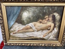 Ölbild auf Leinwand, Mutter
