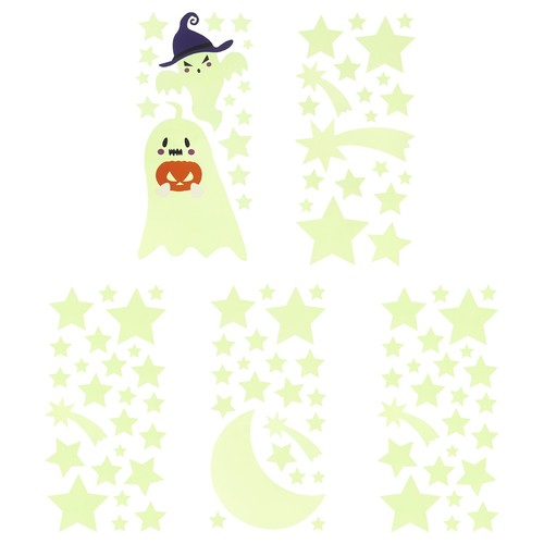 Leucht sticker set geister - set,
