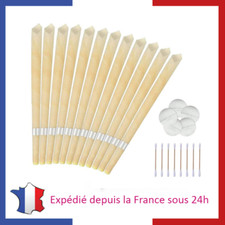 12 Ohrkerzen mit Bienenwachs - Anti Ohrenschmalz - Ohrkerze