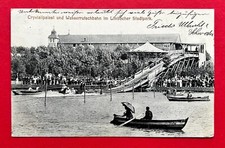 AK LIMBACH bei Oberfrohna 1913 Krystallpalast mit Wasserrutsche   ( 114715
