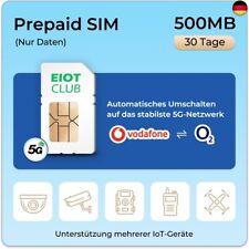 EIOTCLUB Prepaid SIM Karte für 5G/4G LTE-Überwachungskamera, Wildkamera, WiFi R