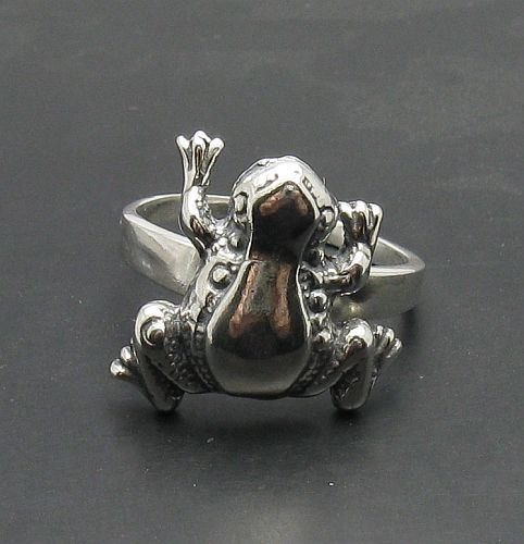 Echter sterling silber ring - silber,