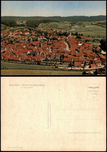Scheinfeld luftbild - scheinfeld,
