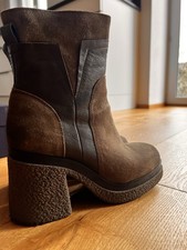 Damen Stiefelette Leder