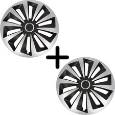 Radkappen 15 Zoll für Peugeot 1007 108 2008 206 207 208 301 307 308 2 Stück